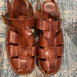 Cole Haan Fisherman Sandals, leather 10 men